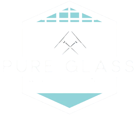Pure Glass Window Cleaning Power Washing Window Cleaning Service Logo